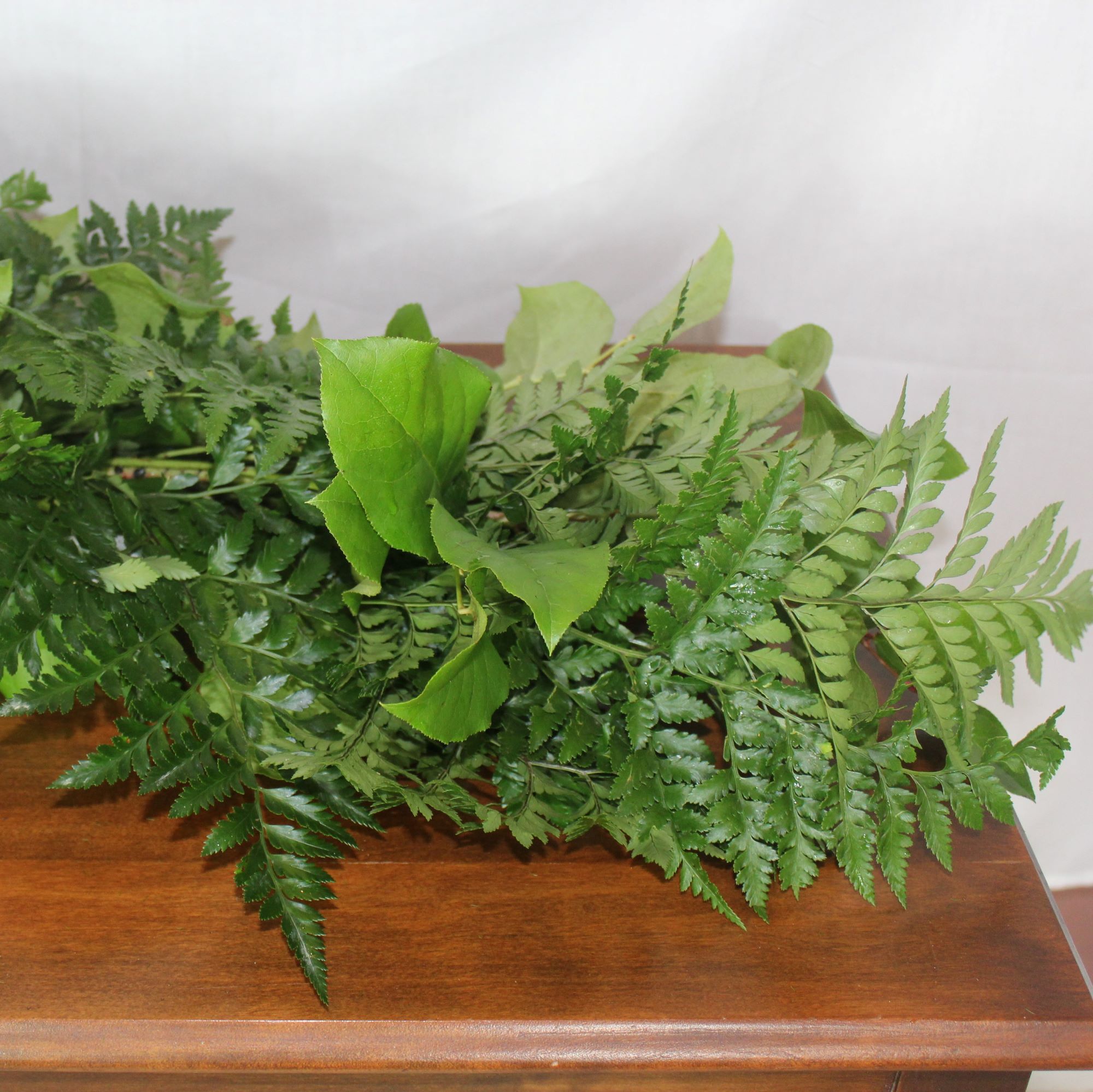 Tree Fern Salal Garland