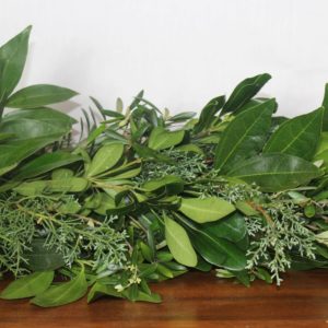 Eucalyptus and Fern Garland